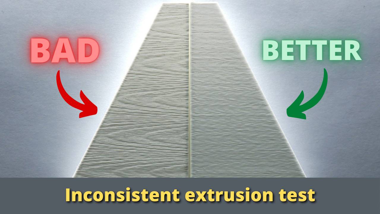 inconsistent extrusion